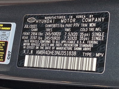 2022 Hyundai Palisade SEL AWD