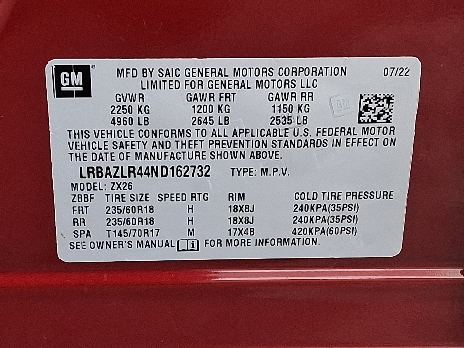 2022 Buick Envision Preferred FWD