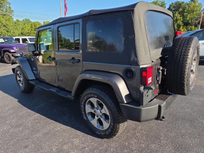 2017 Jeep Wrangler Unlimited Sahara 4x4