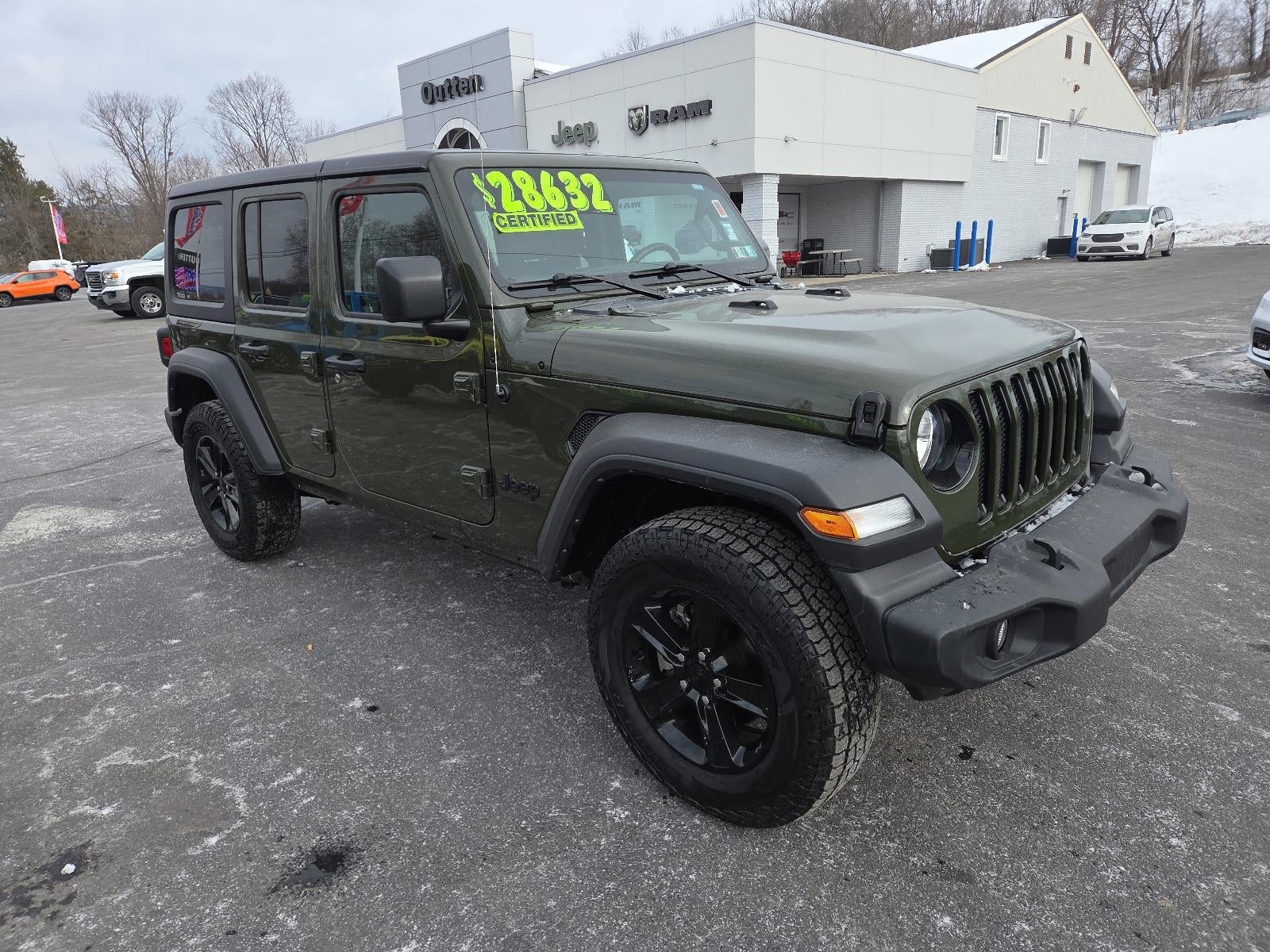 2022 Jeep Wrangler Unlimited Sport Altitude 4x4