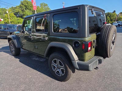 2023 Jeep Wrangler Sport S 4 Door 4x4