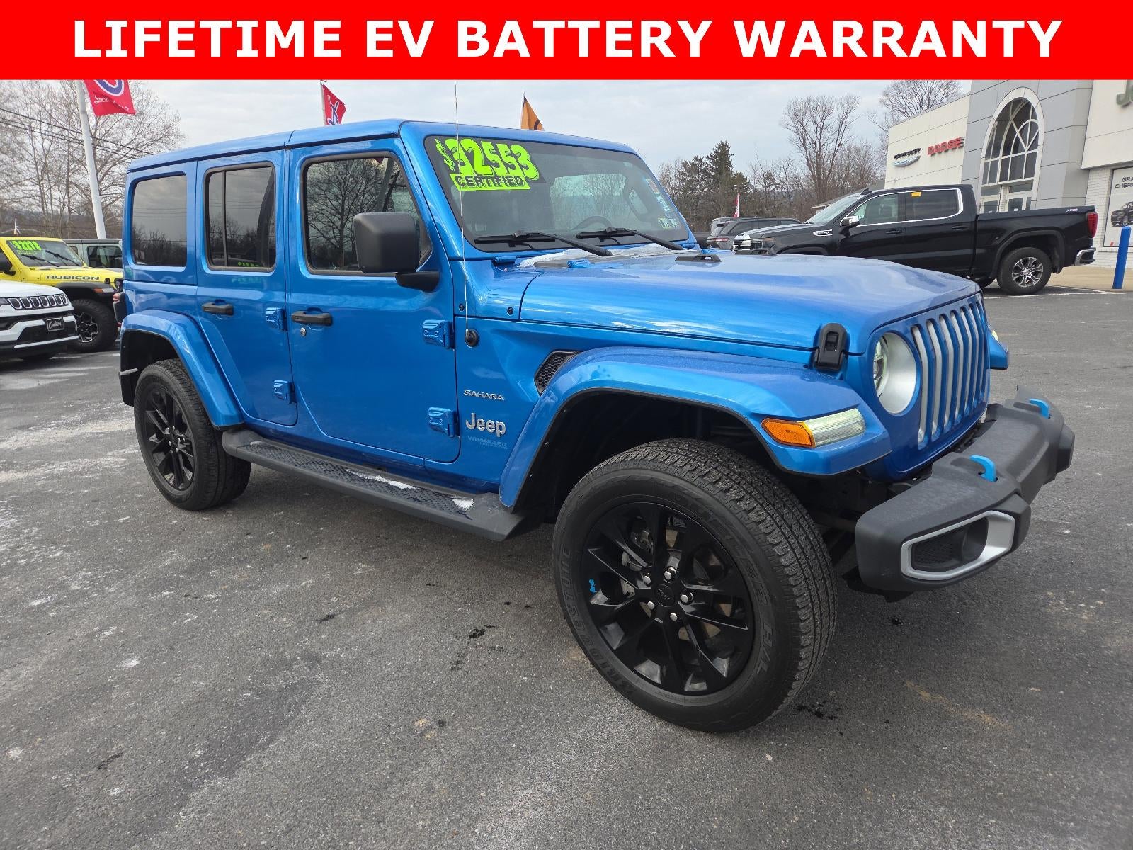 2022 Jeep Wrangler 4xe Unlimited Sahara 4x4