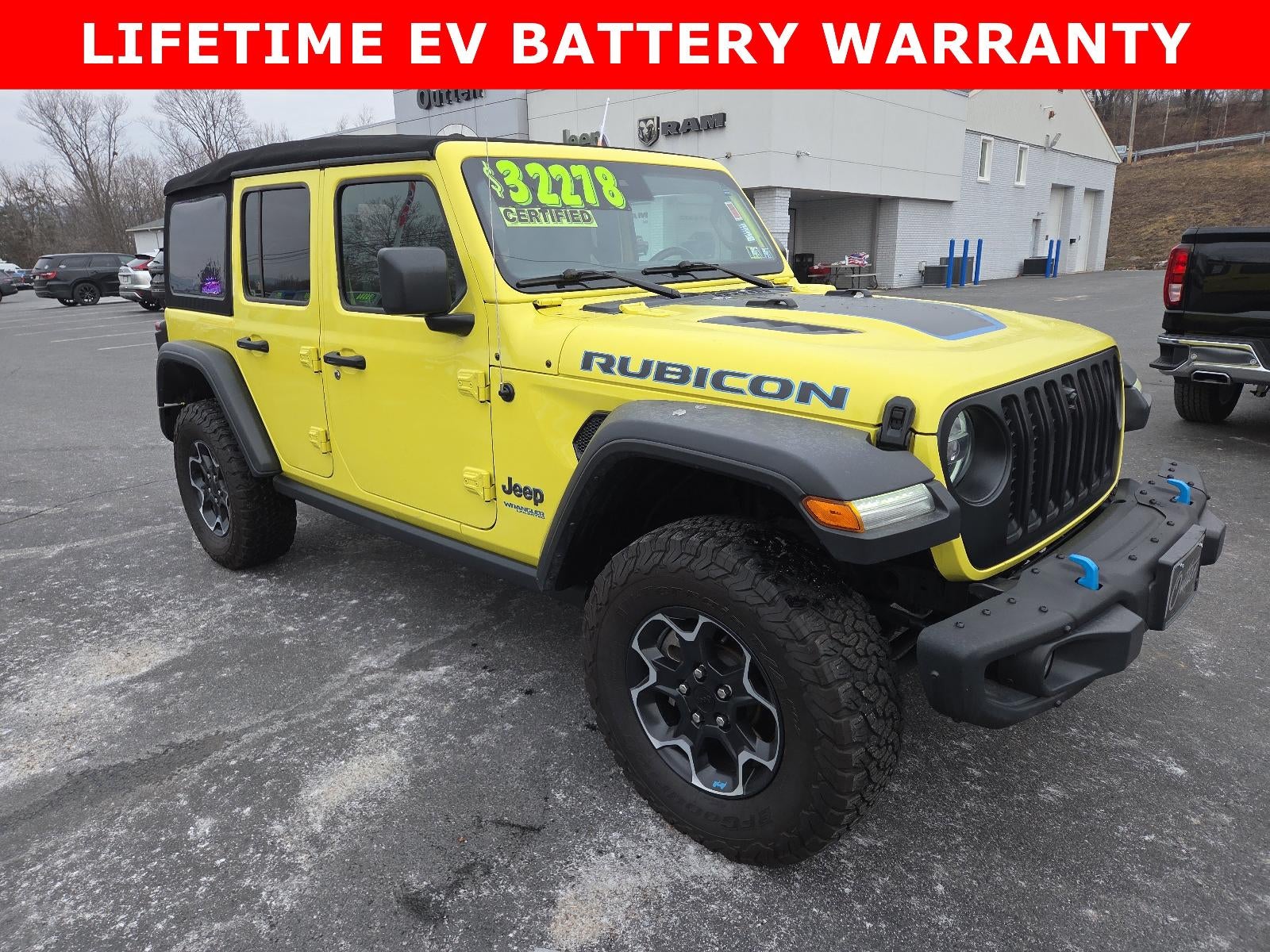 2022 Jeep Wrangler 4xe Unlimited Rubicon 4x4