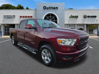 2022 RAM 1500 Big Horn 4x4 Crew Cab 6'4" Box