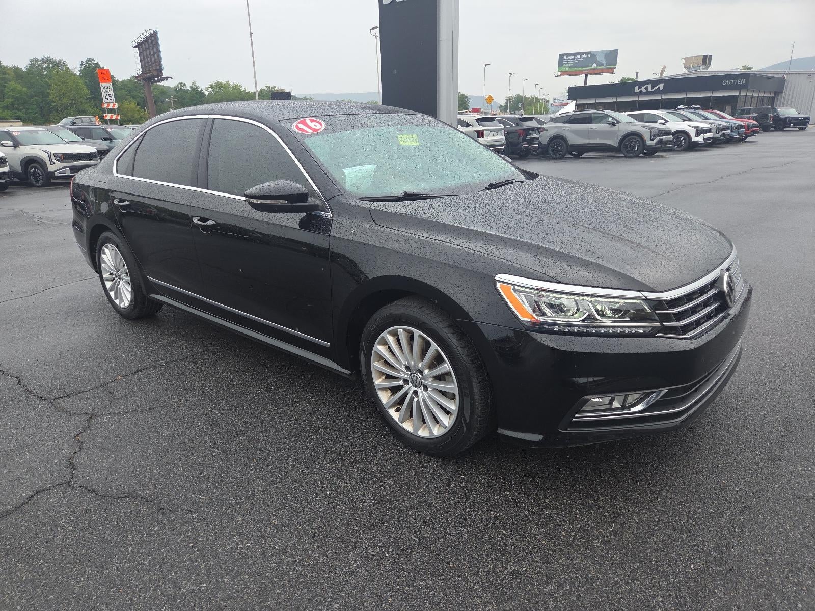 2016 Volkswagen Passat 4dr Sdn 1.8T Auto SE PZEV