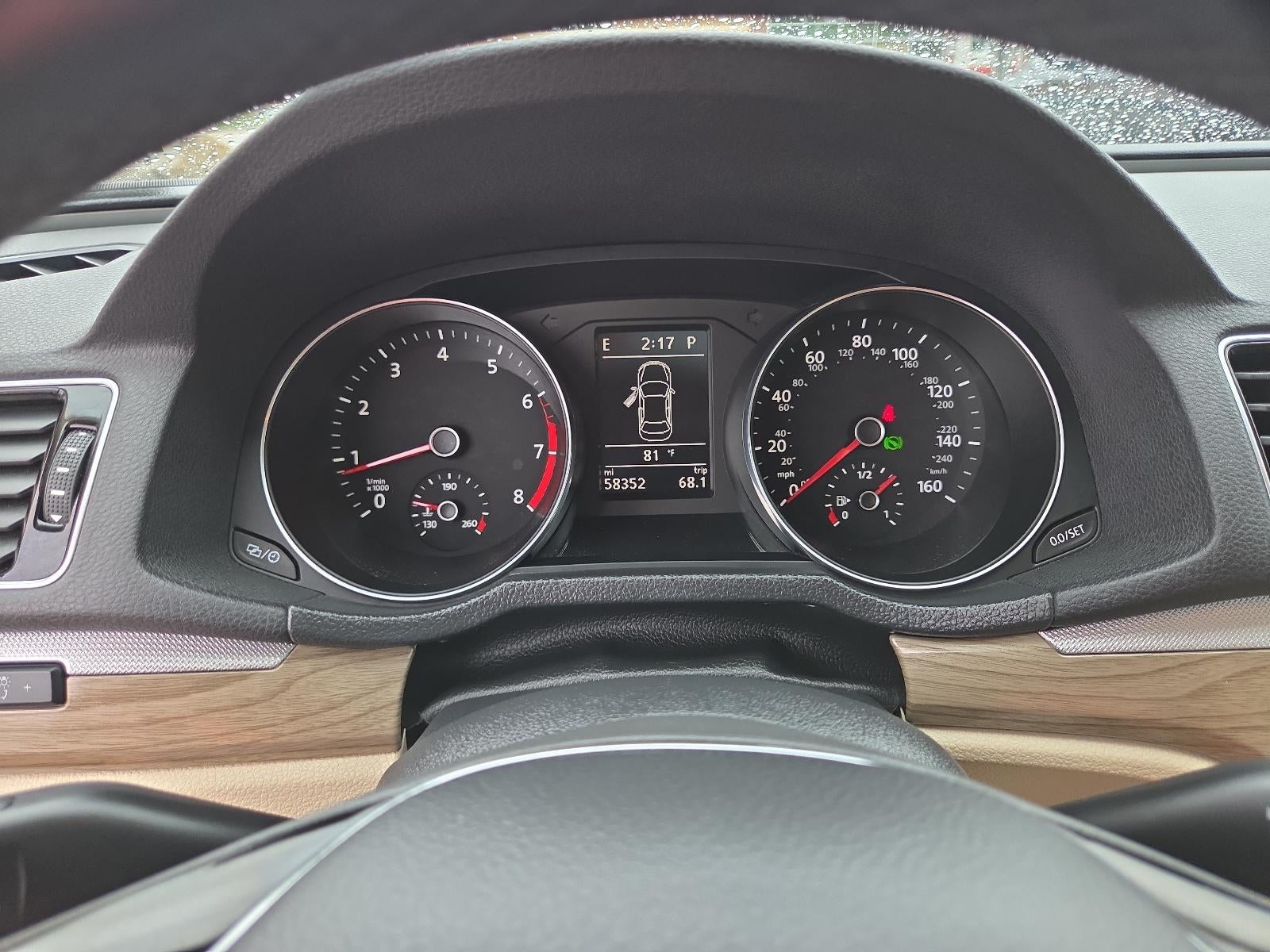 2016 Volkswagen Passat 4dr Sdn 1.8T Auto SE PZEV