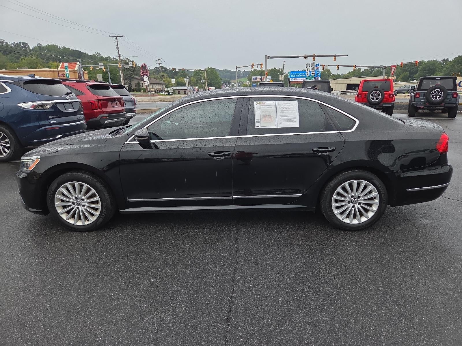 2016 Volkswagen Passat 4dr Sdn 1.8T Auto SE PZEV