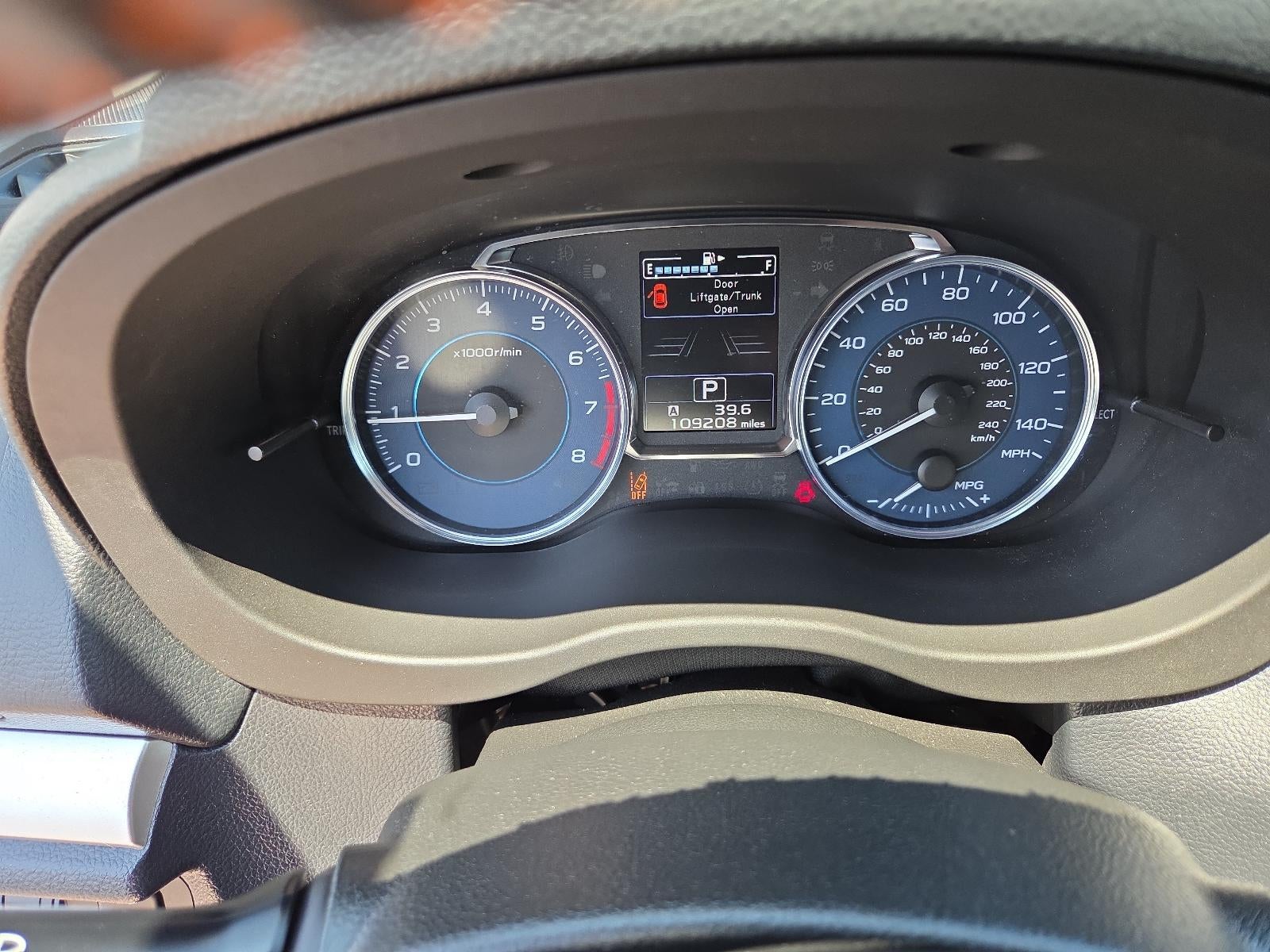 2016 Subaru Crosstrek 2.0i Premium CVT