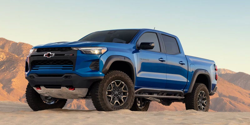2026 Chevrolet Colorado interior and touchscreen at Outten Chevrolet of Allentown