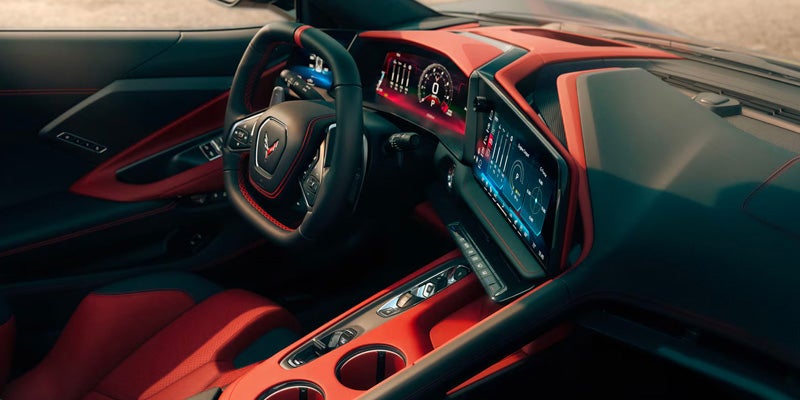 2027 Chevrolet Corvette Stingray interior, cockpit and seating
