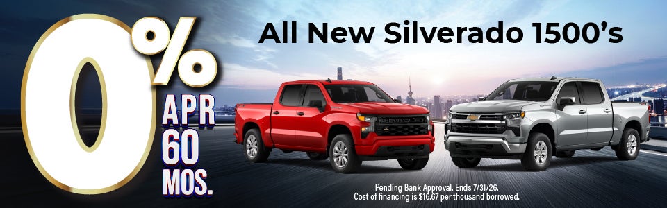 New silverado 1500