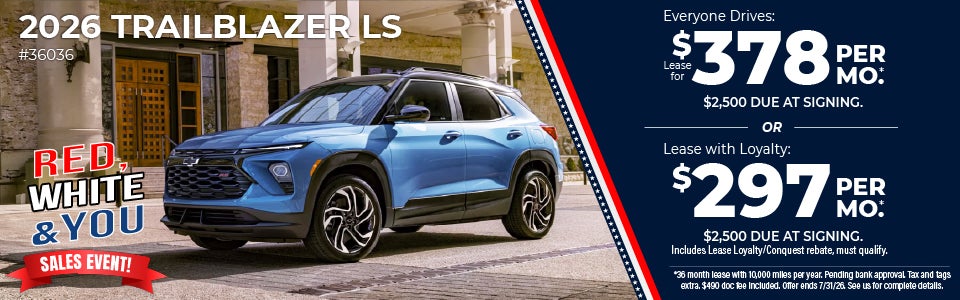 2026 chevy trailblazer
