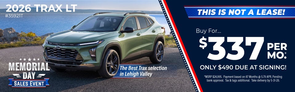 2026 TRAX