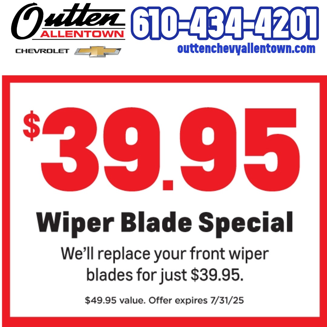 $39.95 Wiper Blade Special
